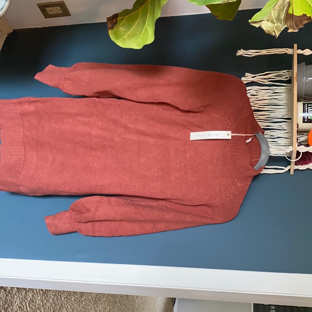 Vici NWT Medium Cinnamon mock neck sweater dress